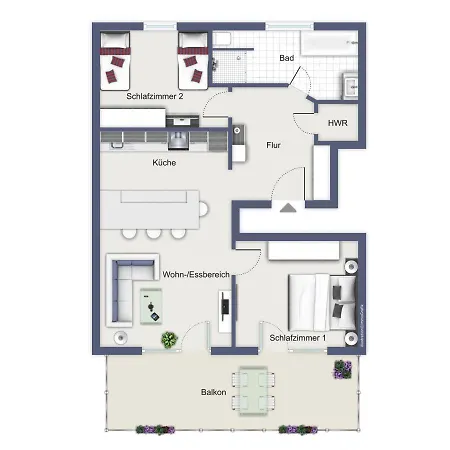 דירה Haus Am Wald Sonne *